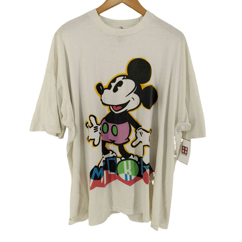 90S フロントプリントTee シングルステッチ メンズ