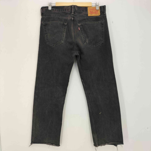 リーバイス Levis 505 ブラックデニムパンツ メンズ W33 L34