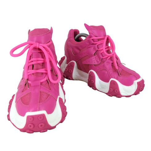 ANTHONY WANG Carambola 02 Mgenta Matrix Pink Platform Sneakers import レディース 8