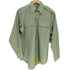 ユーエスアーミー U.S. ARMY 90S AG-415 襟芯 デカ襟 フラップポケット エポレット L/S シャツ 96年製 メンズ 15 1/2