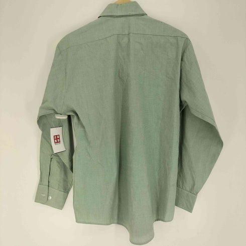 ユーエスアーミー U.S. ARMY 90S AG-415 襟芯 デカ襟 フラップポケット エポレット L/S シャツ 96年製 メンズ 15 1/2