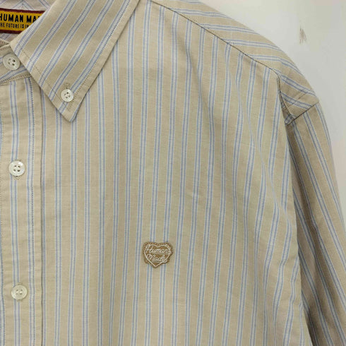 ヒューマンメイド HUMAN MADE STRIPED BD SHIRT メンズ JPN:XXL
