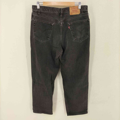 リーバイス Levis 90S カナダ製 後染め 550ブラックデニムパンツ ボタン裏217 メンズ 36/34