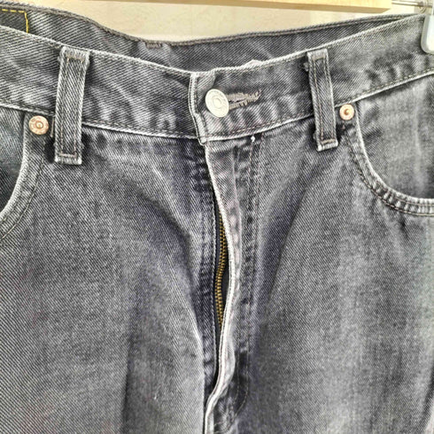 リーバイス Levis 90S カナダ製 後染め 550ブラックデニムパンツ ボタン裏217 メンズ 36/34