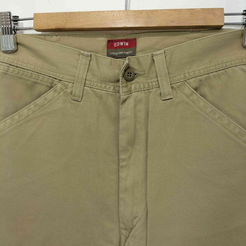 エドウィン EDWIN CHINOS AND KHAKIS コットンチノペインターパンツ メンズ US:28-29