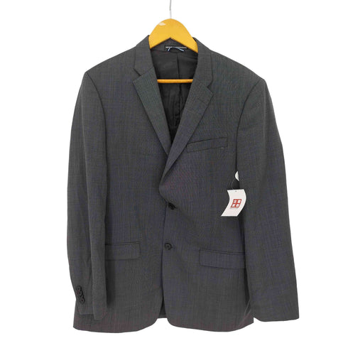 トミーヒルフィガー TOMMY HILFIGER 裏地チェック2Bウールテーラードジャケット メンズ L40 W34