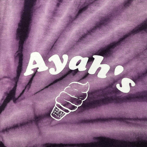 ATAH'S タイダイプリントTシャツ レディース