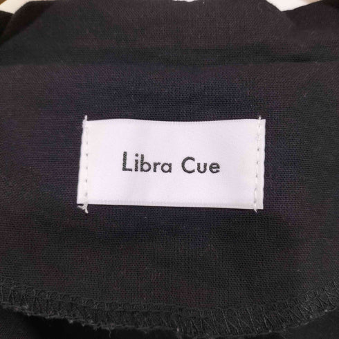 リブラキュー Libra Cue オープンカラーリボンロングワンピース レディース FREE