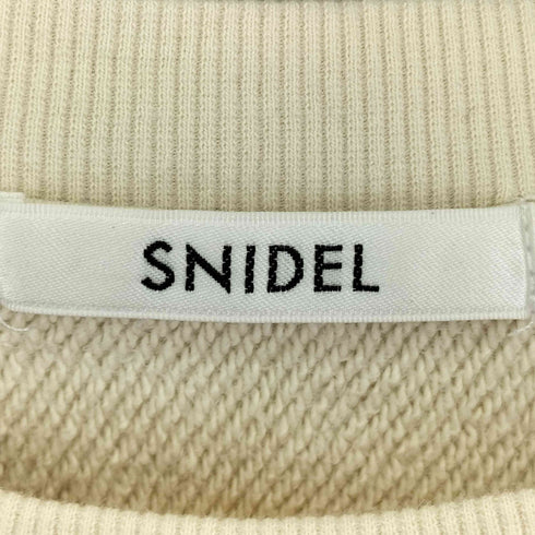 スナイデル snidel エンブレムロゴスウェット レディース ONE SIZE