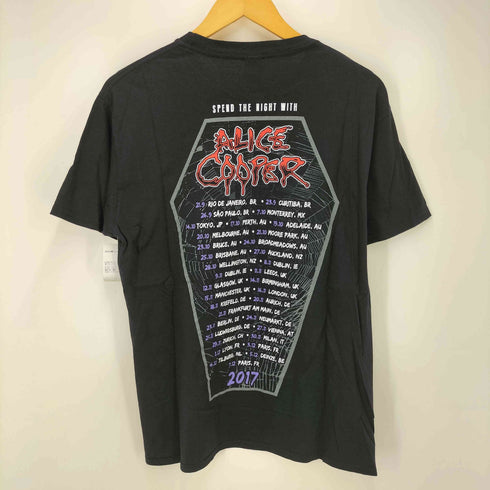 GILDAN ボディ I Love The Dead 2017 TOUR TEE ロック バンド グラフィック 両面 プリント S/S Tシャツ メンズ import:L