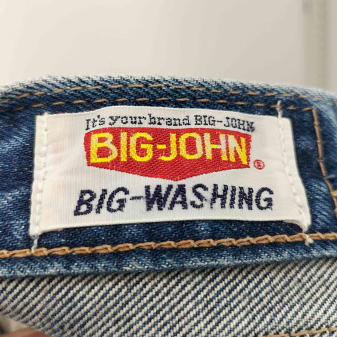 ビッグジョン BIG JOHN スリムストレートデニムパンツ レディース