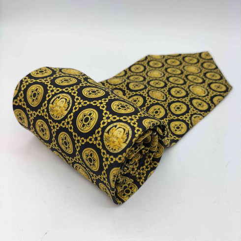 ジャンニヴェルサーチ GIANNI VERSACE メデューサデザイン シルク ネクタイ メンズ