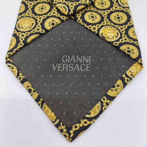 ジャンニヴェルサーチ GIANNI VERSACE メデューサデザイン シルク ネクタイ メンズ