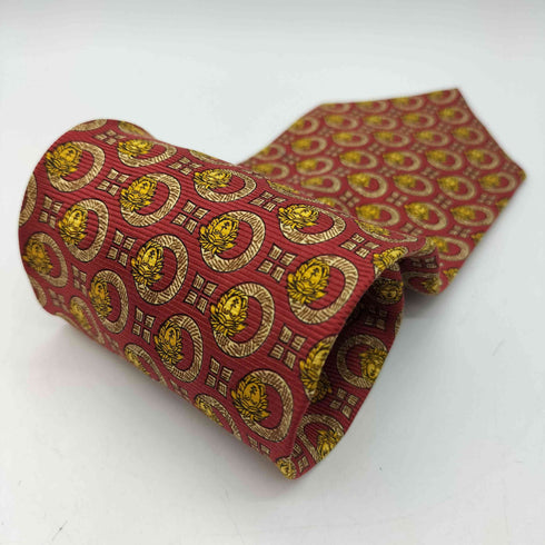 ジャンニヴェルサーチ GIANNI VERSACE メデューサデザイン シルク ネクタイ メンズ