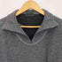 ヨウジヤマモトダーバン アール Yohji Yamamoto DURBAN A.A.R ステッチ ハーフジップ ウールニット メンズ JPN:L