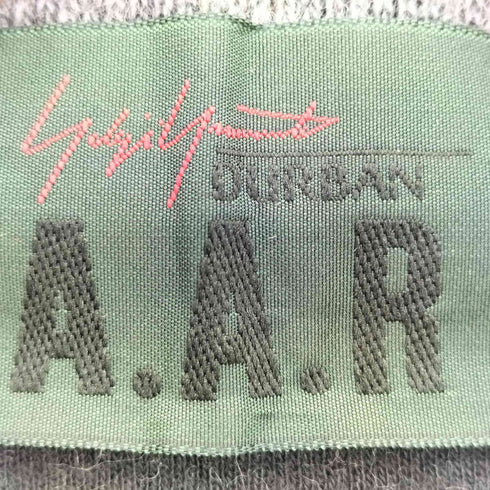 ヨウジヤマモトダーバン アール Yohji Yamamoto DURBAN A.A.R ステッチ ハーフジップ ウールニット メンズ JPN:L