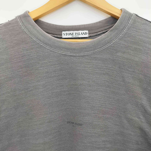 ストーンアイランド STONE ISLAND 00S イタリア製 ロゴプリント ロングスリーブ Tシャツ メンズ XXXL
