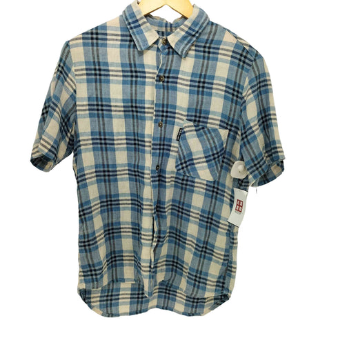 ブルーブルー BLUE BLUE INDIGO DYE S/Sチェックシャツ メンズ JPN:2