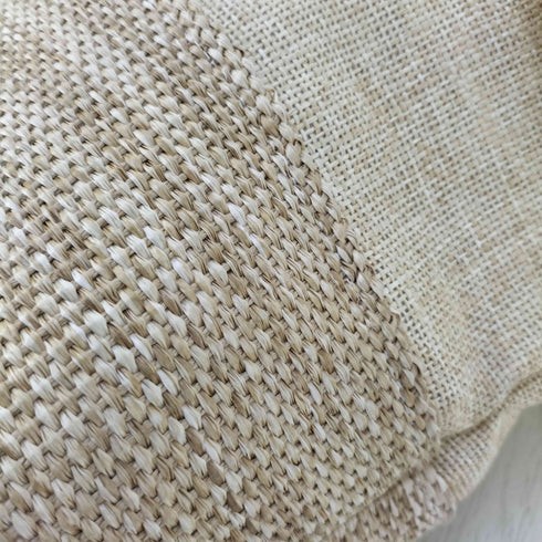トリココムデギャルソン tricot COMME des GARCONS パターン切替 麦わら トートバッグ レディース