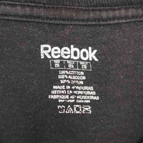リーボック Reebok 00S 裾カットオフ プリントクルーネックTシャツ メンズ JPN:XXL