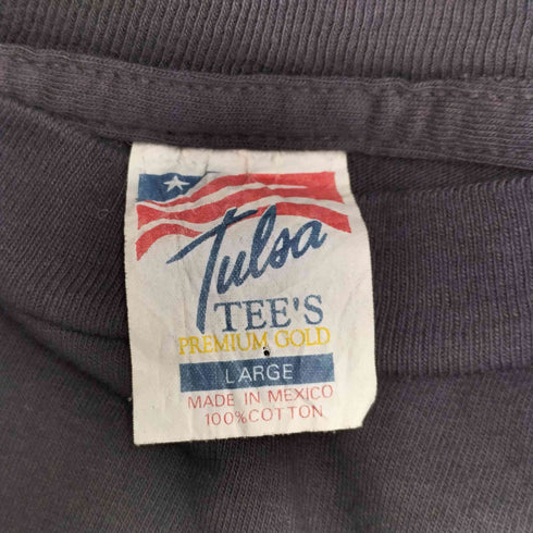 メキシコ製 両面プリント クルーネックTシャツ メンズ JPN:L
