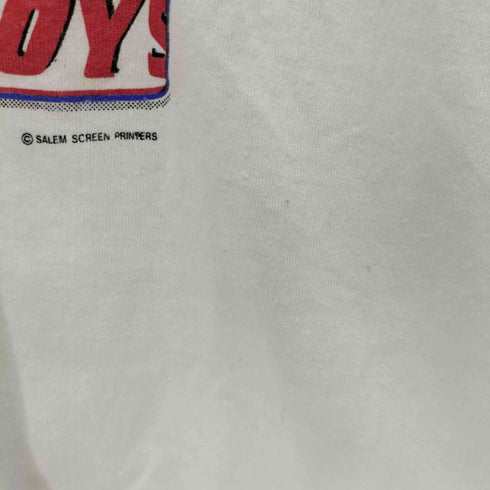 スクリーンスターズ SCREEN STARS 80s USA製 BAD BOYS NBA 1989 優勝Tシャツ 人物プリント シングルステッチ メンズ import:L