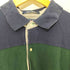 トミーヒルフィガー TOMMY HILFIGER ロゴ刺繍 ツートーン ラガーシャツ メンズ import:XL