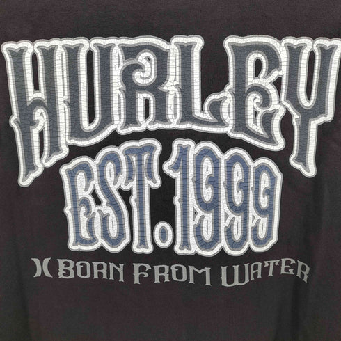 ハーレー Hurley ロゴ バックプリント S/S ヘビーウェイト Tシャツ メンズ import:S