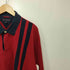 トミーヒルフィガー TOMMY HILFIGER ワッペン刺繍 ストライプ ラガーシャツ メンズ import:XL