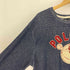 ポロスポーツラルフローレン POLO SPORT RALPH LAUREN 90S ストライプ ロゴワッペン バスケットボール 切替 コットン スウェット メンズ import:L