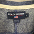 ポロスポーツラルフローレン POLO SPORT RALPH LAUREN 90S ストライプ ロゴワッペン バスケットボール 切替 コットン スウェット メンズ import:L