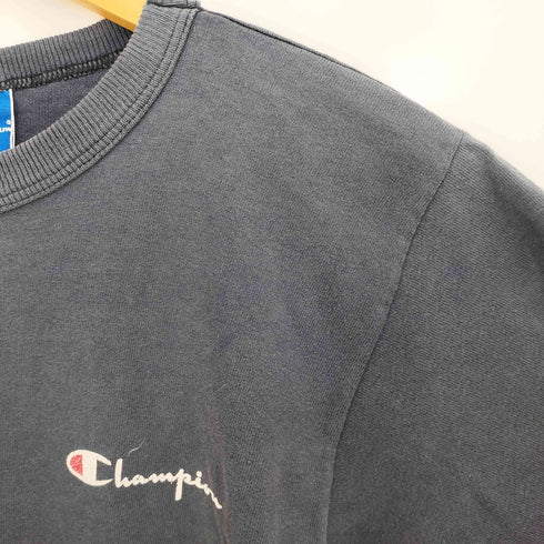 チャンピオン Champion 90S USA製 青タグ ロゴプリント Tシャツ 袖シングルステッチ メンズ JPN:M