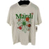 マルディメクルディ Mardi Mercredi フロントロゴプリントクルーネックTシャツ レディース FREE