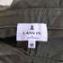 ランバンオンブルー LANVIN en Bleu フリルウエスト テーパードパンツ レディース 38