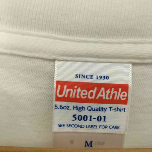 ユナイテッドアスレ UNITED ATHLE フロントプリント S/S tシャツ メンズ import:M
