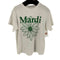 マルディメクルディ Mardi Mercredi フロントロゴプリントクルーネックTシャツ レディース FREE