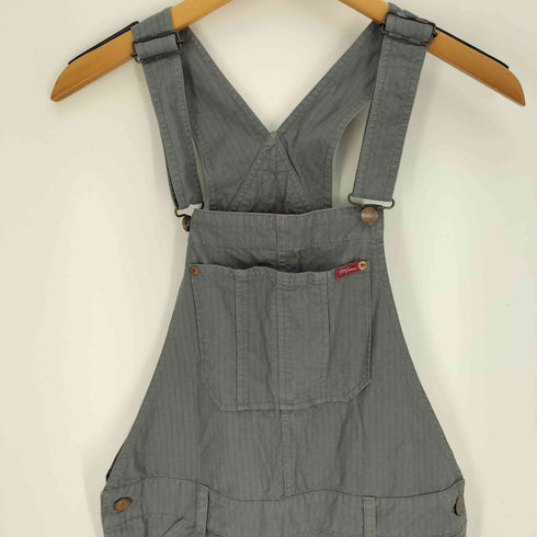 ロキシー ROXY JEAN 花柄刺繍 フレア オーバーオール サロペット Y2K レディース M