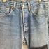 リーバイス Levis 90S 96年4月製 USA製 ボタン裏524 刻印 501 リメイク パッチワーク ストレートデニムパンツ メンズ W32L32