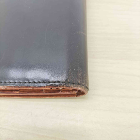 ガンゾ GANZO 日本製 ブライドルレザー レザー ロングウォレット 長財布 メンズ