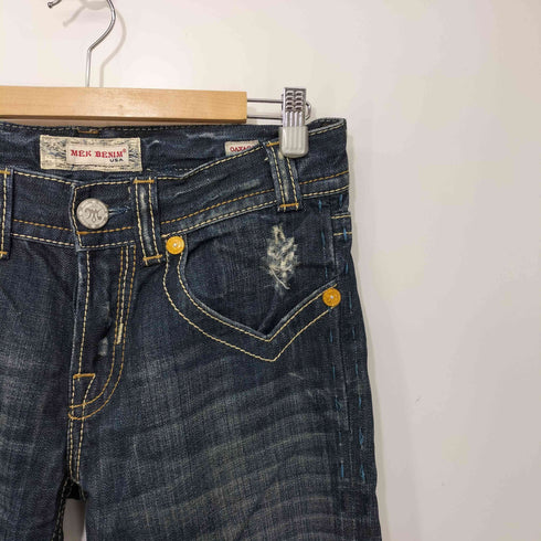 MEK DENIM y2k サイドステッチ ストレートデニム メンズ 29/34
