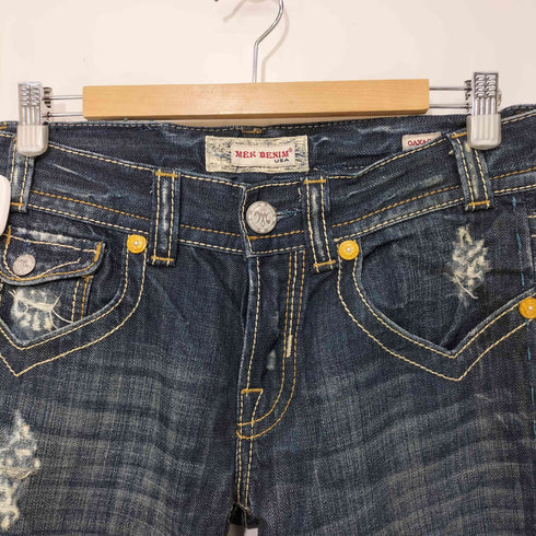 MEK DENIM y2k サイドステッチ ストレートデニム メンズ 29/34