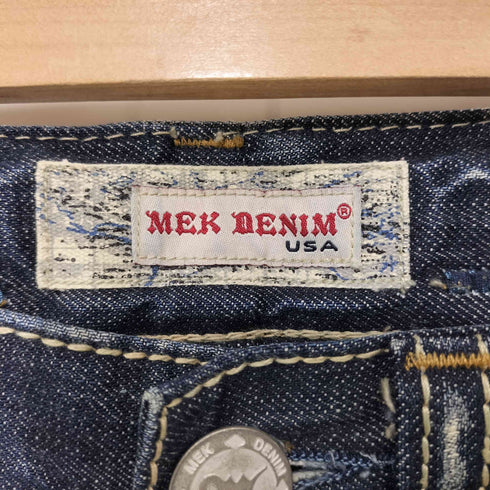 MEK DENIM y2k サイドステッチ ストレートデニム メンズ 29/34