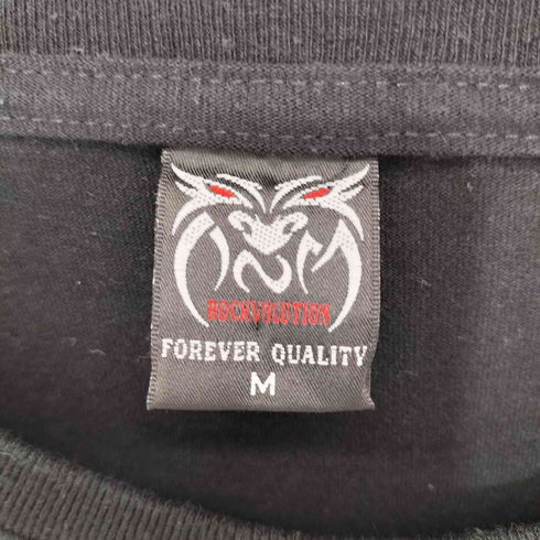 rockvolution バンドプリント S/S クルーネックTシャツ メンズ import:M