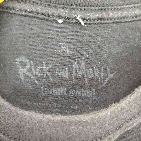 RICK AND MORTY 両面プリントクルーネックTシャツ メンズ JPN:XL