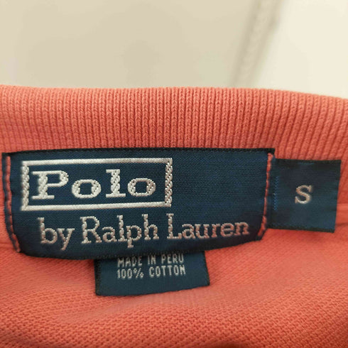 ポロバイラルフローレン Polo by RALPH LAUREN スモールポニー刺繍 S/S 鹿の子ポロシャツ メンズ JPN:S