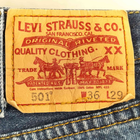 リーバイス Levis 00S 501ボタンフライ デニムショーツ メンズ 36
