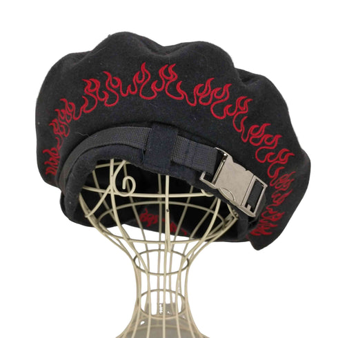 キャンディストリッパー Candy Stripper FIRE PATTERN BERET レディース