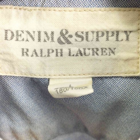 デニムアンドサプライ ラルフローレン DENIM & SUPPLY RALPH LAUREN L/S BDシャツ メンズ import:L