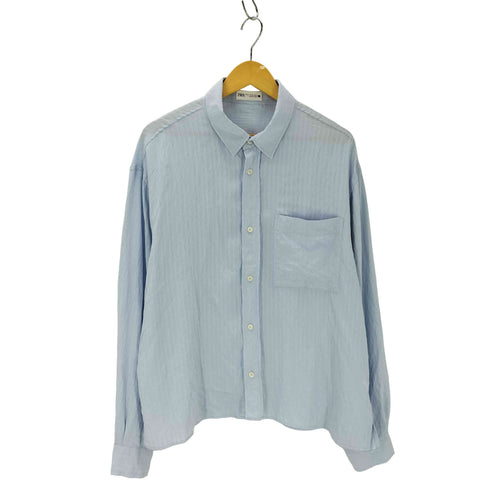 ザラ ZARA ストライプ柄シャツ メンズ XL