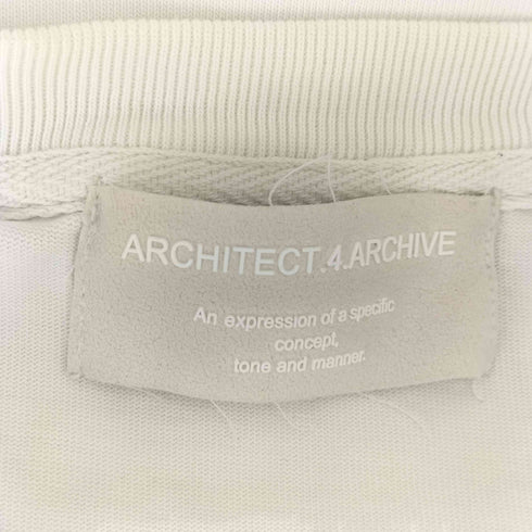 エーフォーエー Architect 4. Archive バックプリント クルーネック 半袖Tシャツ メンズ FREE